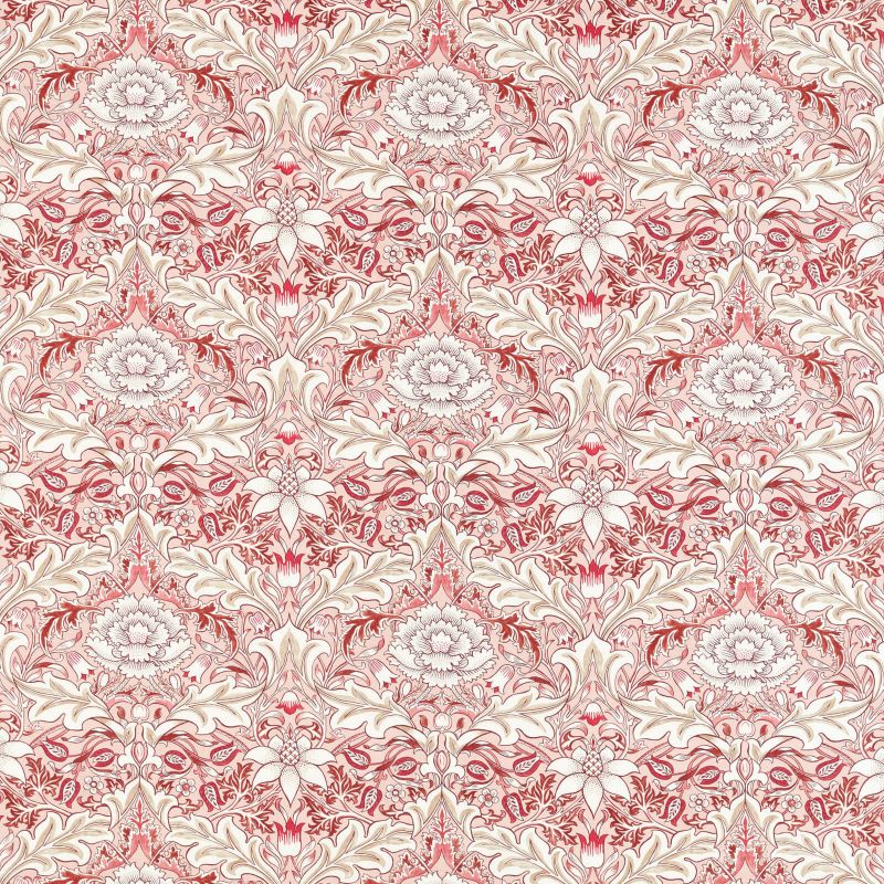 Simply Severn Fabric - Madder/Russet - Morris & Co - 226903 - Premier Wallcovering