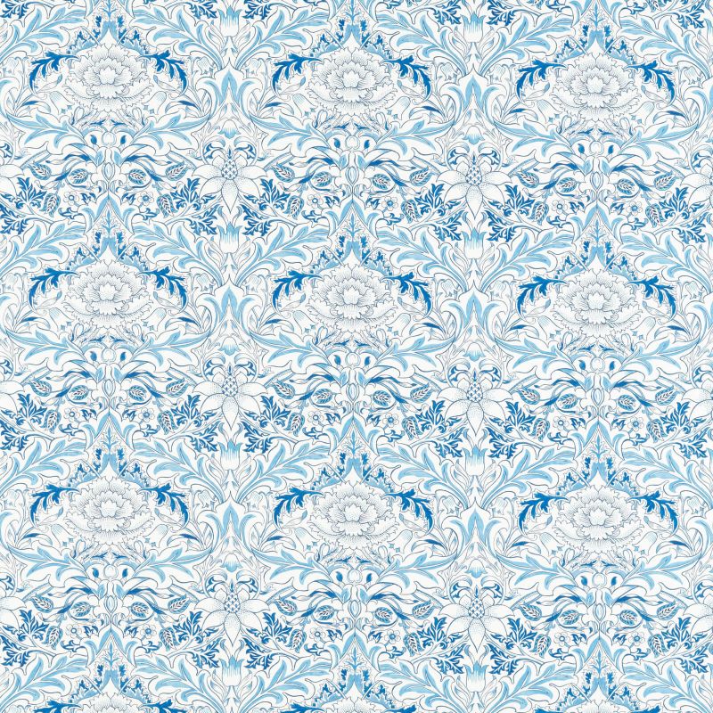 Simply Severn Fabric - Woad - Morris & Co - 226902 - Premier Wallcovering