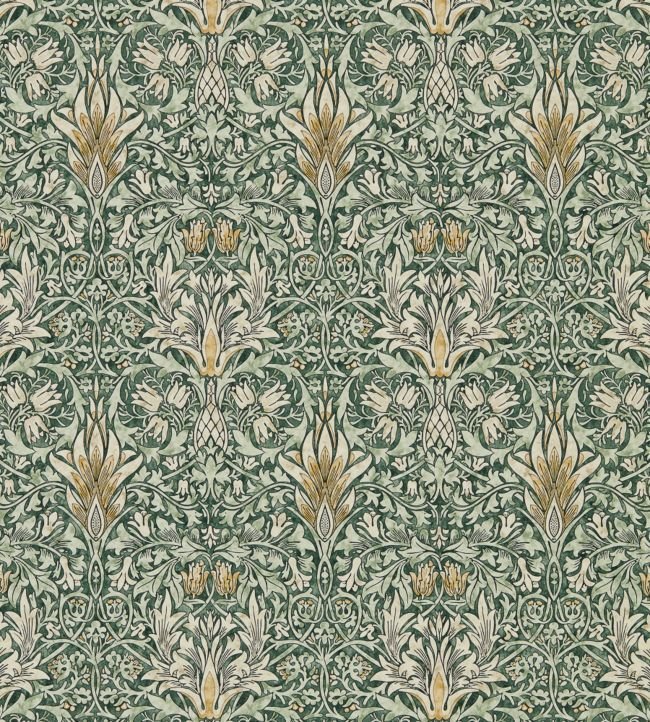 Snakeshead Wallpaper - Forest/Thyme - 216427 - Morris & Co