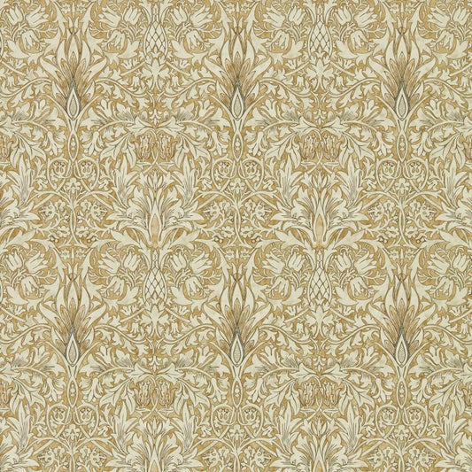 Snakeshead Wallpaper - Gold/Linen - Morris & Co - 216828 - Morris Wallpaper