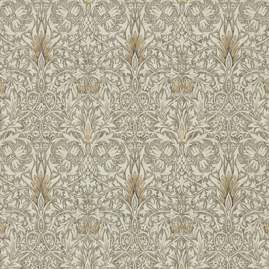 Snakeshead Wallpaper - Stone/Cream - Morris & Co - 216822 - Morris Wallpaper