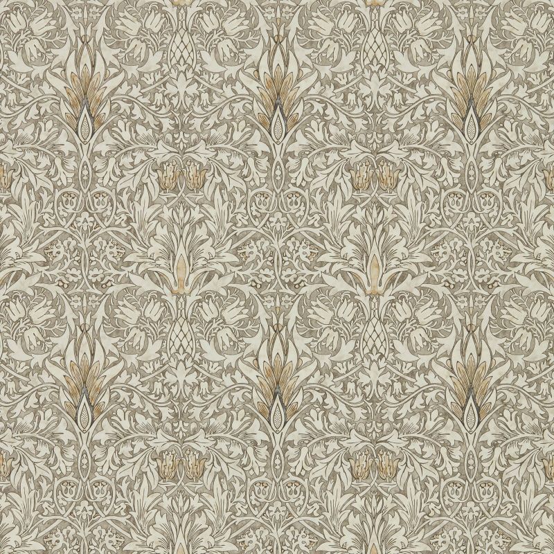 Snakeshead Wallpaper - Stone/Cream - 216430 - Morris & Co