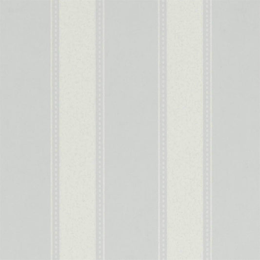 Sonning Stripe Wallpaper - Powder Blue - Sanderson - DLMW216888