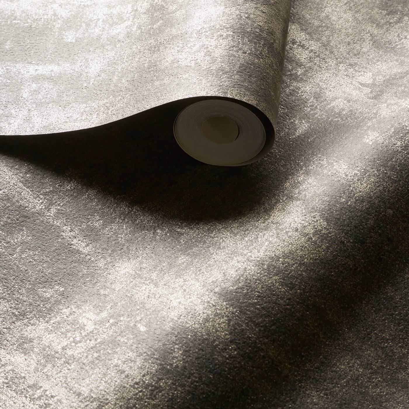 Sontuoso Wallpaper - Noir - Clarke & Clarke - W0169/03 - Morris Wallpaper