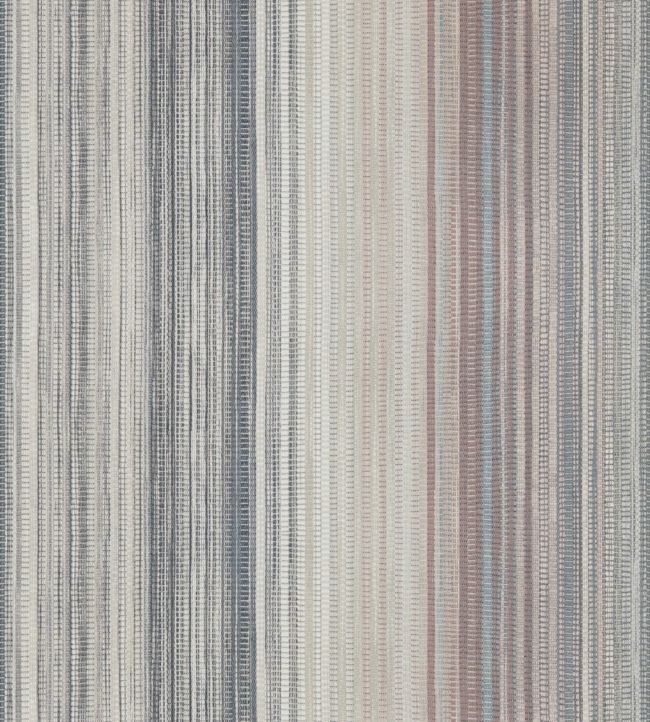 Spectro Stripe Wallpaper - Steel/Blush - HMWF111964 - Harlequin - Morris Wallpaper