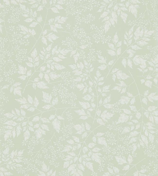 Spring Leaves Wallpaper - Celadon - DHPO216372 - Sanderson - Morris Wallpaper