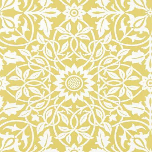 St James Ceiling Wallpaper - Sunflower - Morris & Co - 217078 - Morris Wallpaper
