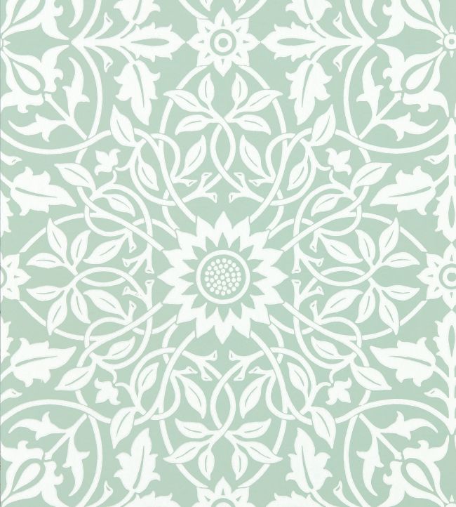 St James Ceiling Wallpaper - Willow - 217077 - Morris & Co