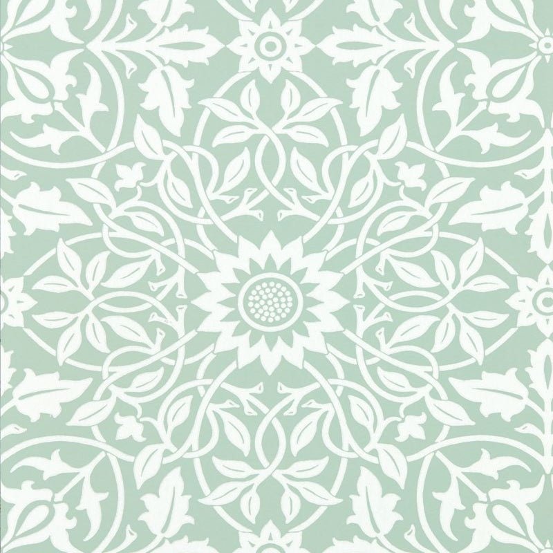 St James Ceiling Wallpaper - Willow - Morris & Co - 217077 - Morris Wallpaper