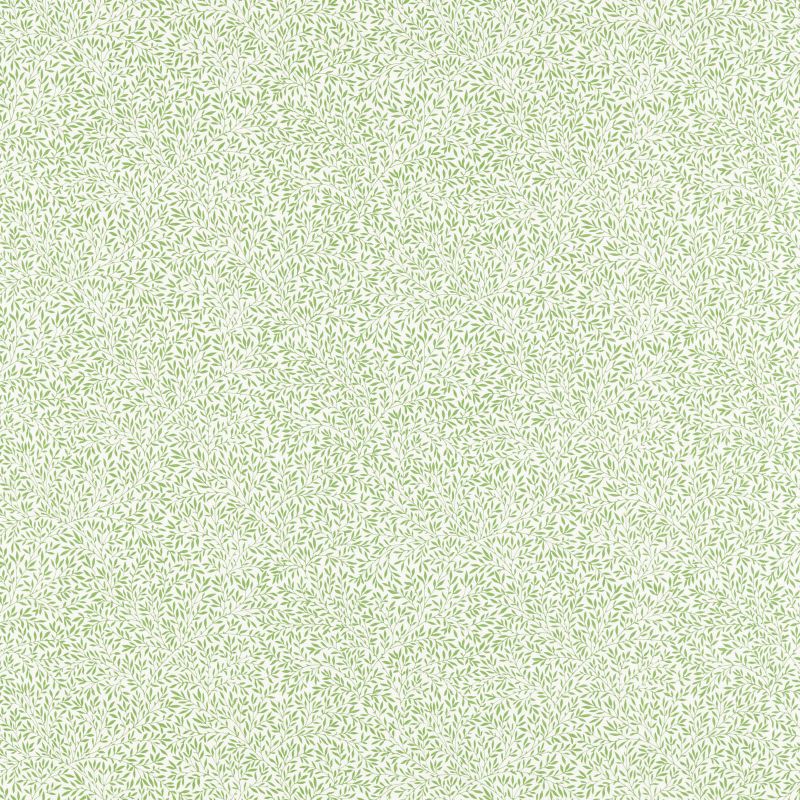Standen Fabric - Leaf Green - Morris & Co - 226922 - Premier Wallcovering