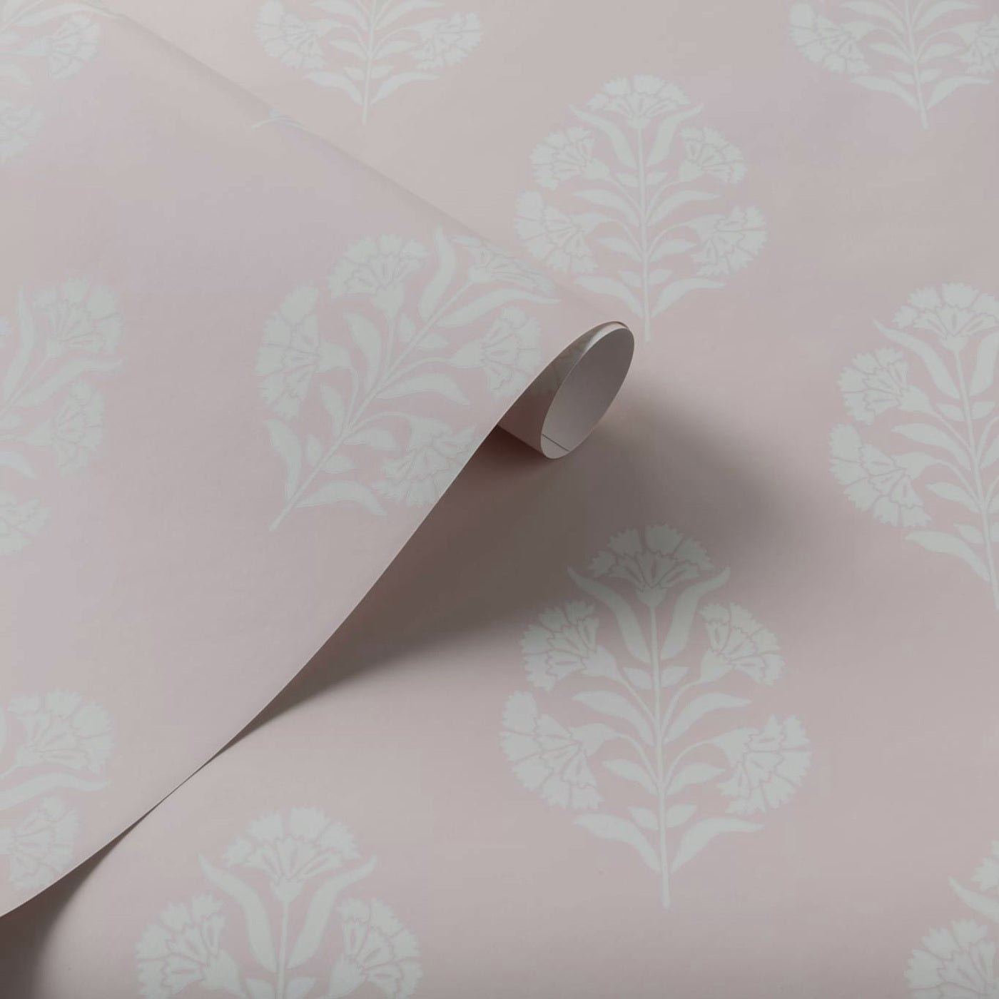 Standen Wallpaper - Blush - Clarke & Clarke - W0199/01 - Morris Wallpaper
