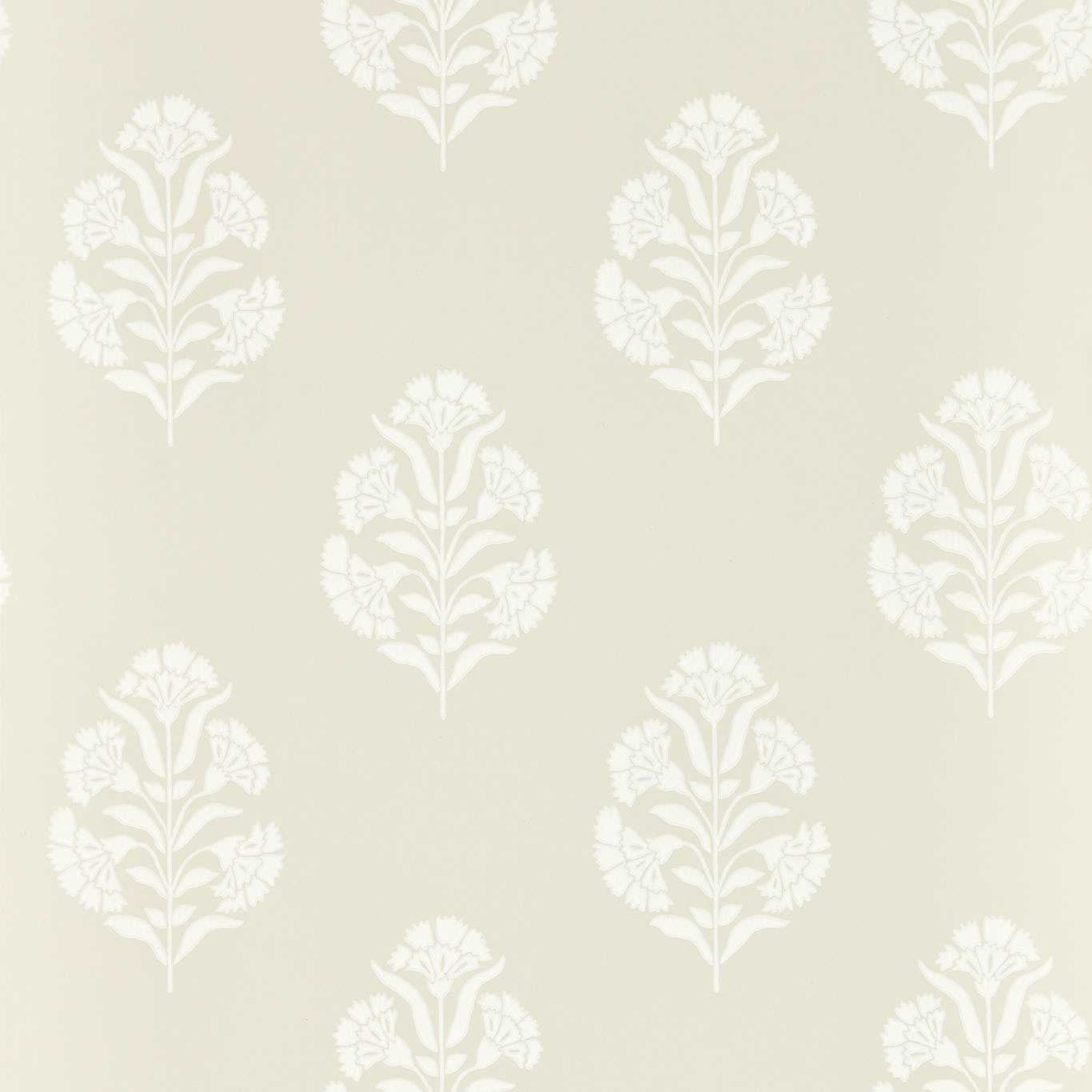 Standen Wallpaper - Natural - Clarke & Clarke - W0199/05 - Morris Wallpaper