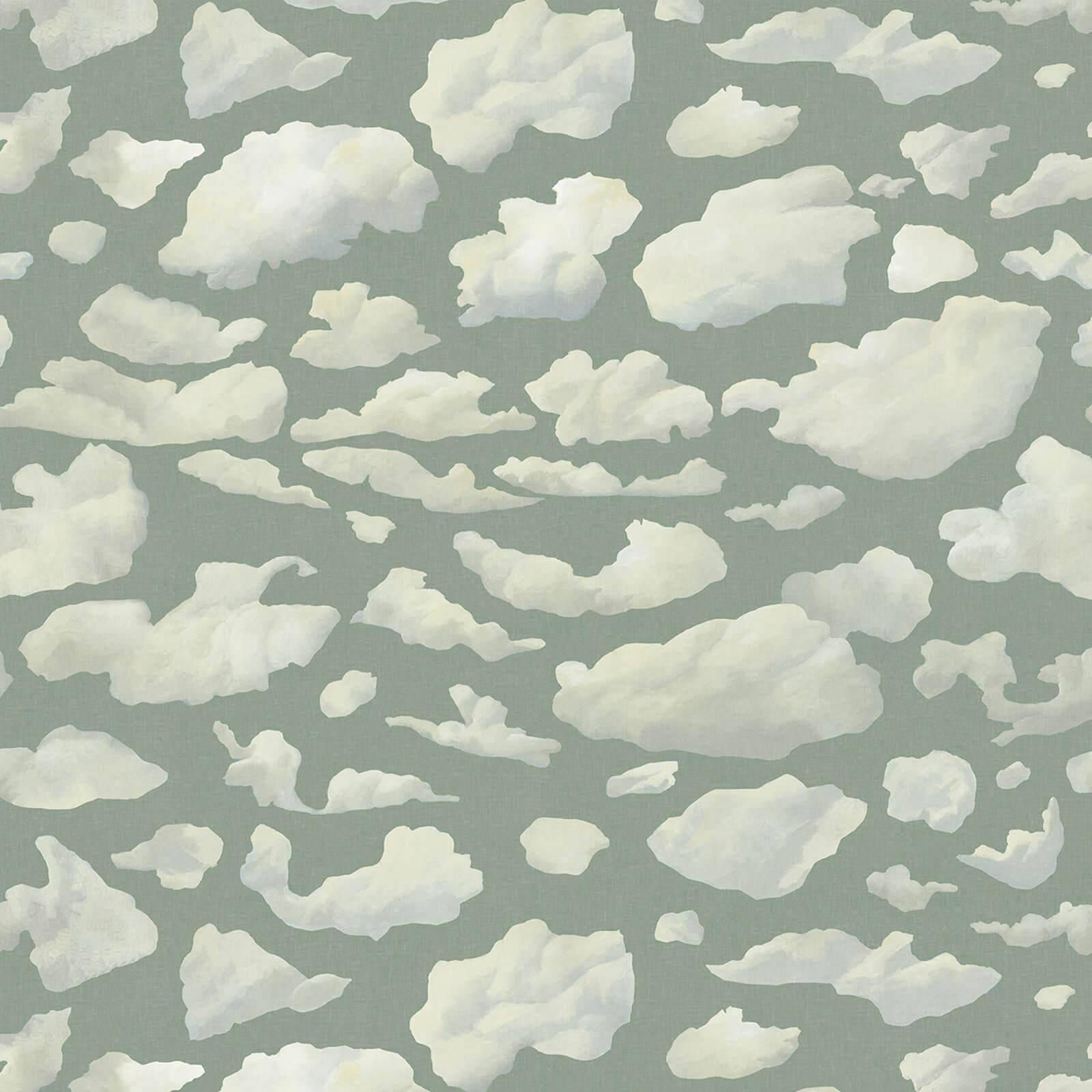 Stratus Wallpaper - Sage - House of Hackney - 1-WA-STA-DI-SAG-XXX - Morris Wallpaper
