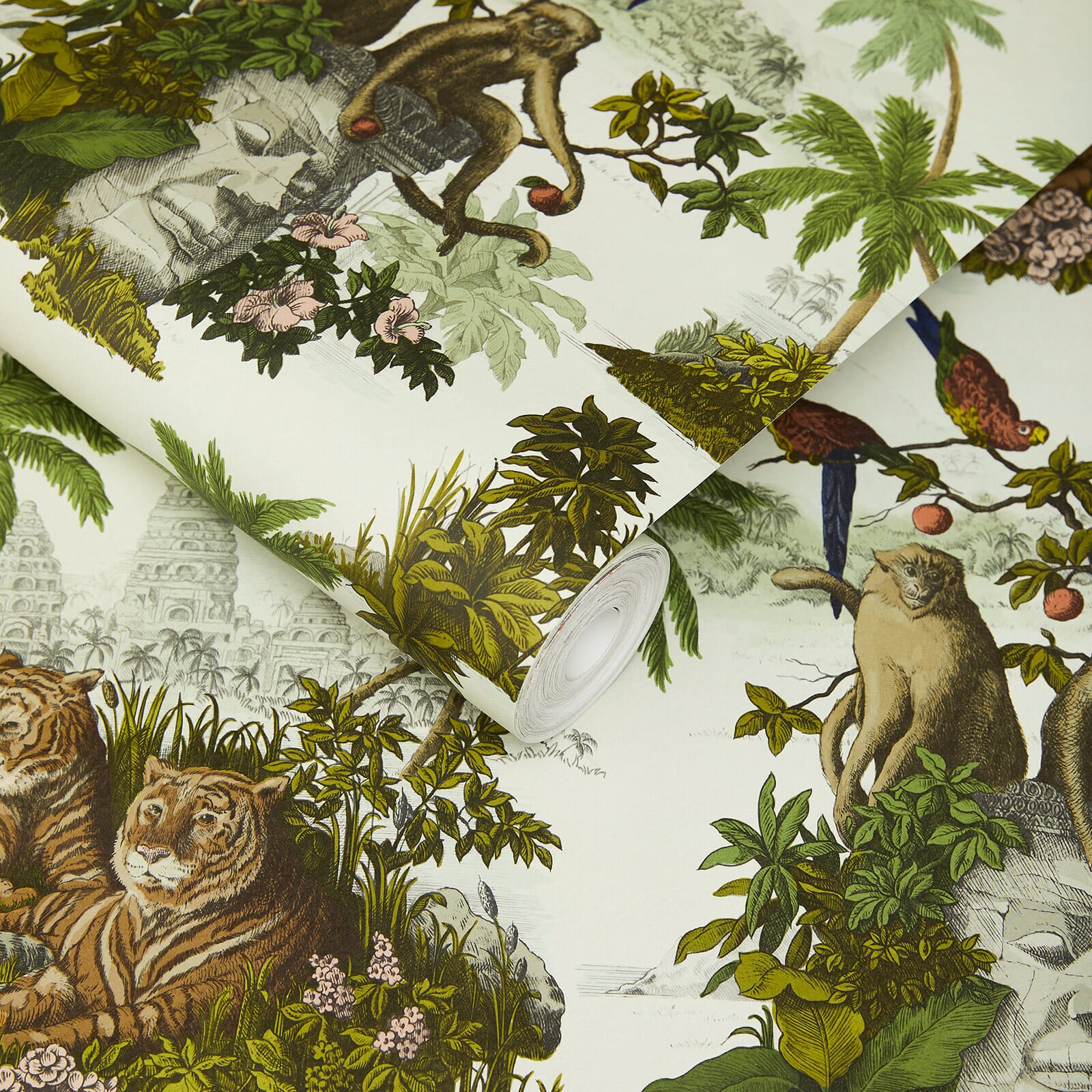 Sumatra Wallpaper - Multi - House of Hackney - 1-WA-SUM-DI-MUL-XXX - Morris Wallpaper