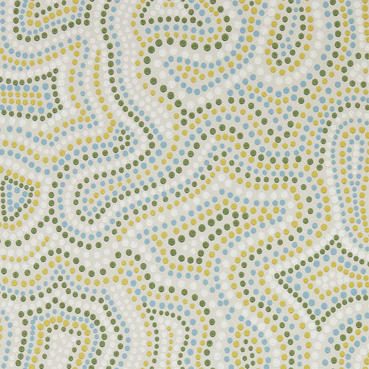 Sunstone Wallpaper - Celestial/Fig Leaf/Nectar - Harlequin - HC4W113042 - Morris Wallpaper