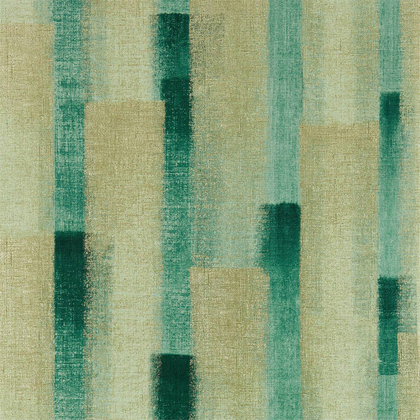 Suzuri Wallpaper - Emerald - Harlequin - HM6W112201 - Morris Wallpaper