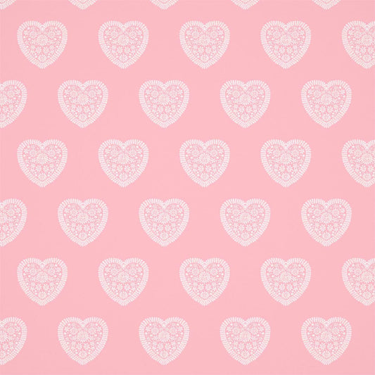 Sweet Heart Wallpaper - Soft Pink - HLTF112651 - Harlequin - Premier Wallcovering