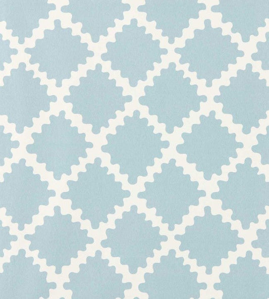 Swithland Wallpaper - Coast Blue - Scion - NSCW113246 - Morris Wallpaper