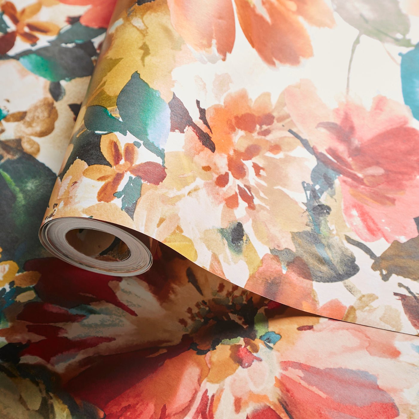 Tahiti Wallpaper - Rouge - Clarke & Clarke - W0145/04 - Morris Wallpaper