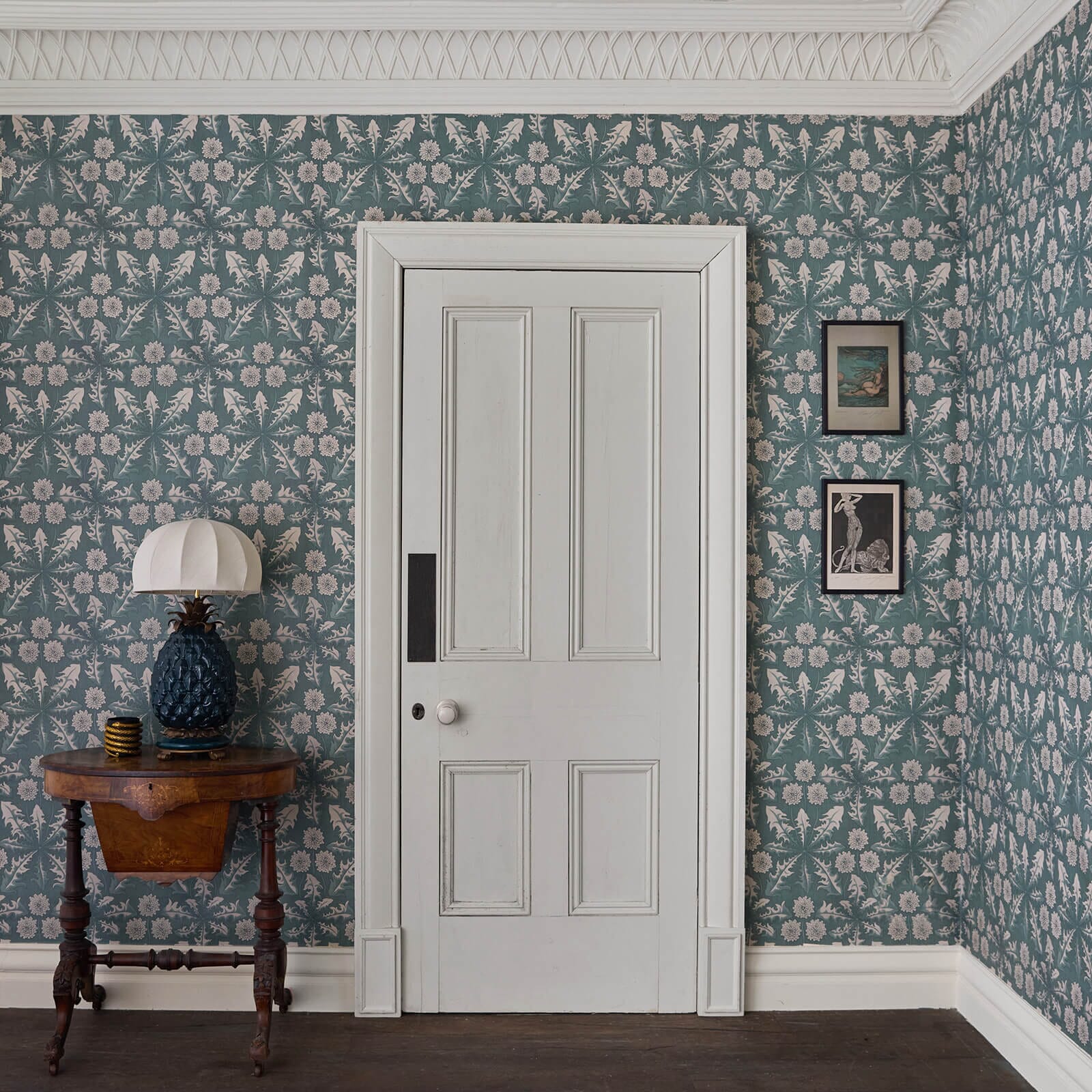 Taraxa Wallpaper - Euphorbia - House of Hackney - 1-WA-TXA-DI-EUP-XXX - Morris Wallpaper
