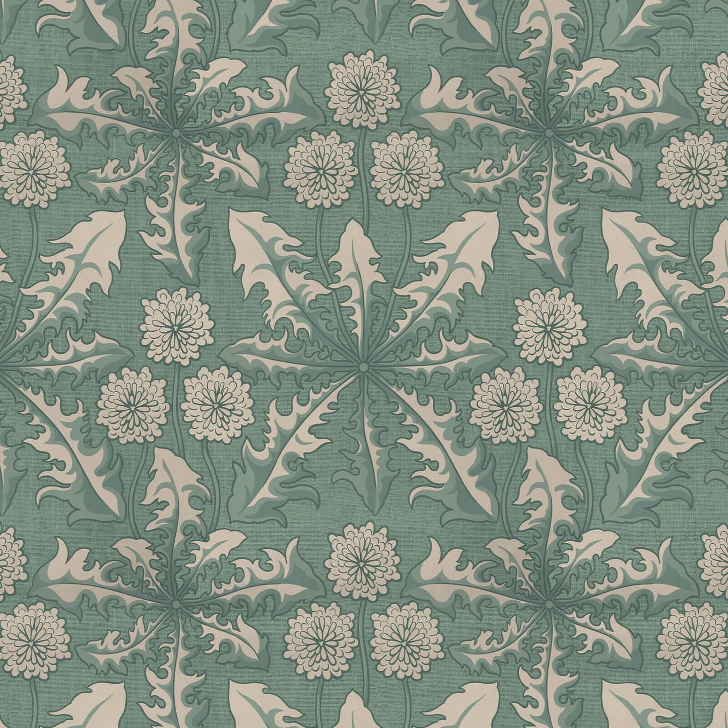 Taraxa Wallpaper - Euphorbia - House of Hackney - 1-WA-TXA-DI-EUP-XXX - Morris Wallpaper
