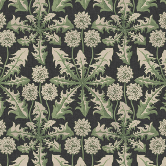 Taraxa Wallpaper - Noir - House of Hackney - 1-WA-TXA-DI-NOI-XXX - Morris Wallpaper
