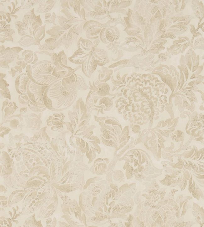 Thackeray Wallpaper - Sepia - DDAM216414 - Sanderson - Morris Wallpaper