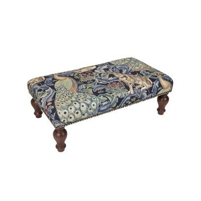 The Forest Large Stool - Hines of Oxford - LS1232 - Morris Wallpaper