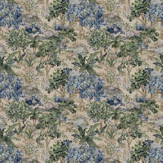 The Stumpery Mural Wallpaper - Dell - Sanderson - DHIP217492 - Morris Wallpaper
