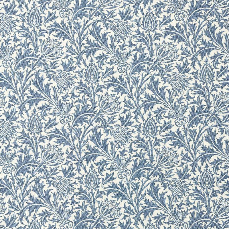 Thistle Weave Outdoor Fabric - Woad - Morris & Co - 237572 - Premier Wallcovering