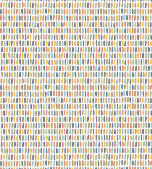 Tikku Wallpaper - Grapefruit / Sunshine / Ink - NNOU111527 - Scion