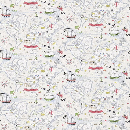 Treasure Map Wallpaper - Vanilla/Multi - DLIT214040