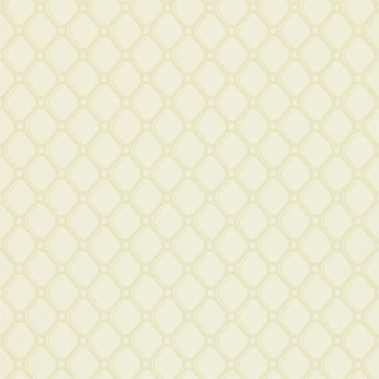 Trellis Wallpaper - Natural - ZPAW05001 - Zoffany - Premier Wallcovering