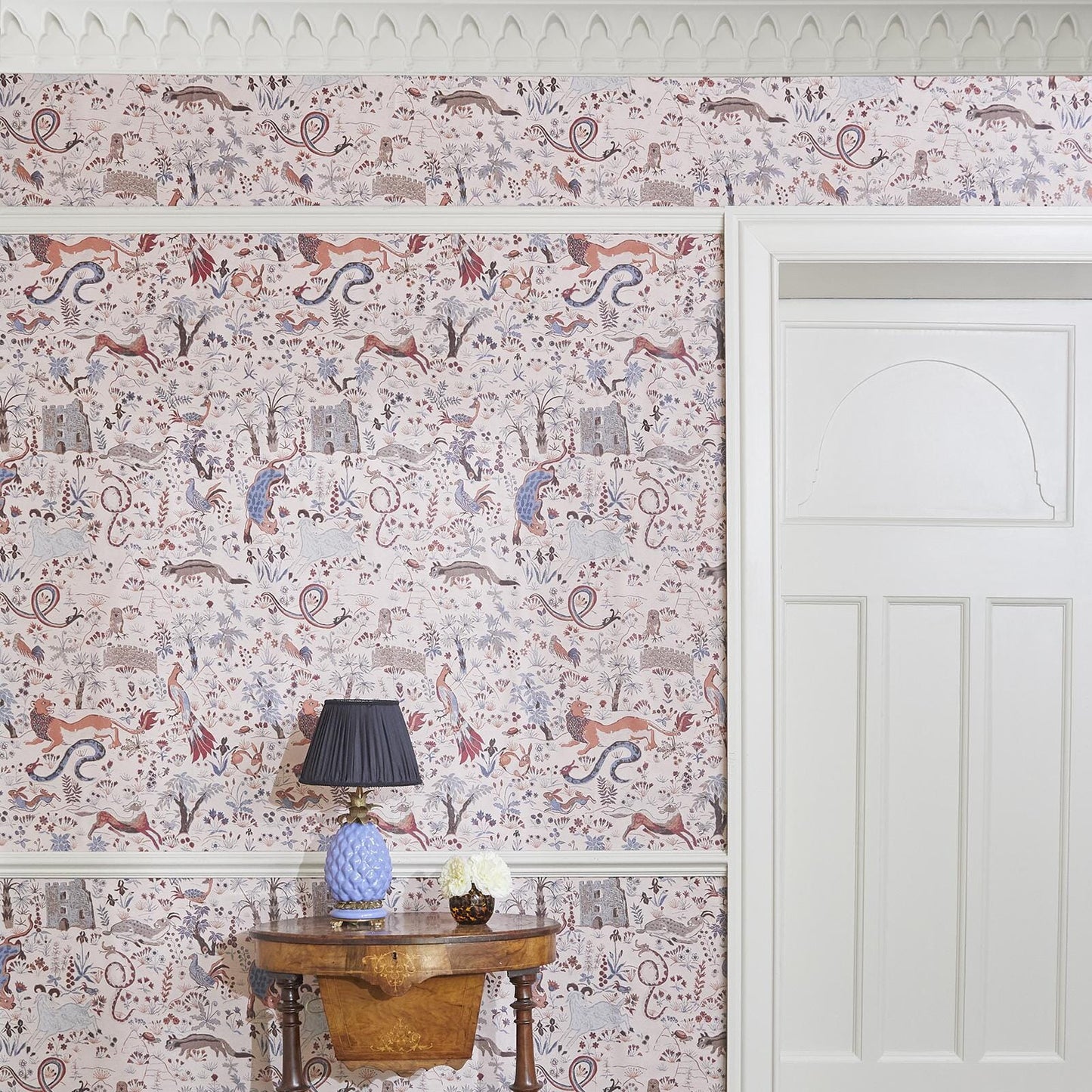 Trematonia Wallpaper - Tourmaline - House of Hackney - 1-WA-TRE-DI-TOU-XXX - Morris Wallpaper