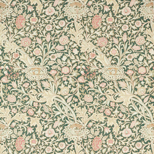 Trent Wallpaper - Teal - 217209 - Morris & Co