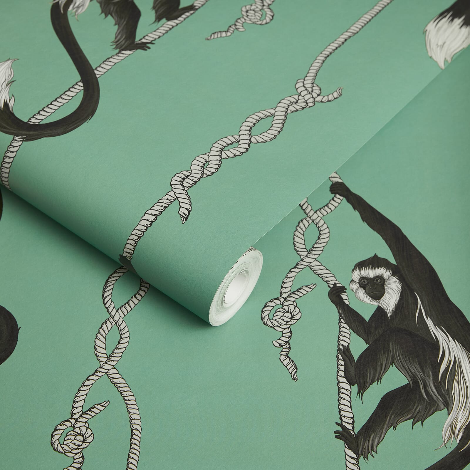 Troop Wallpaper - Parakeet-Green - House of Hackney - 1-WA-TRO-DI-GRN-XXX - Morris Wallpaper