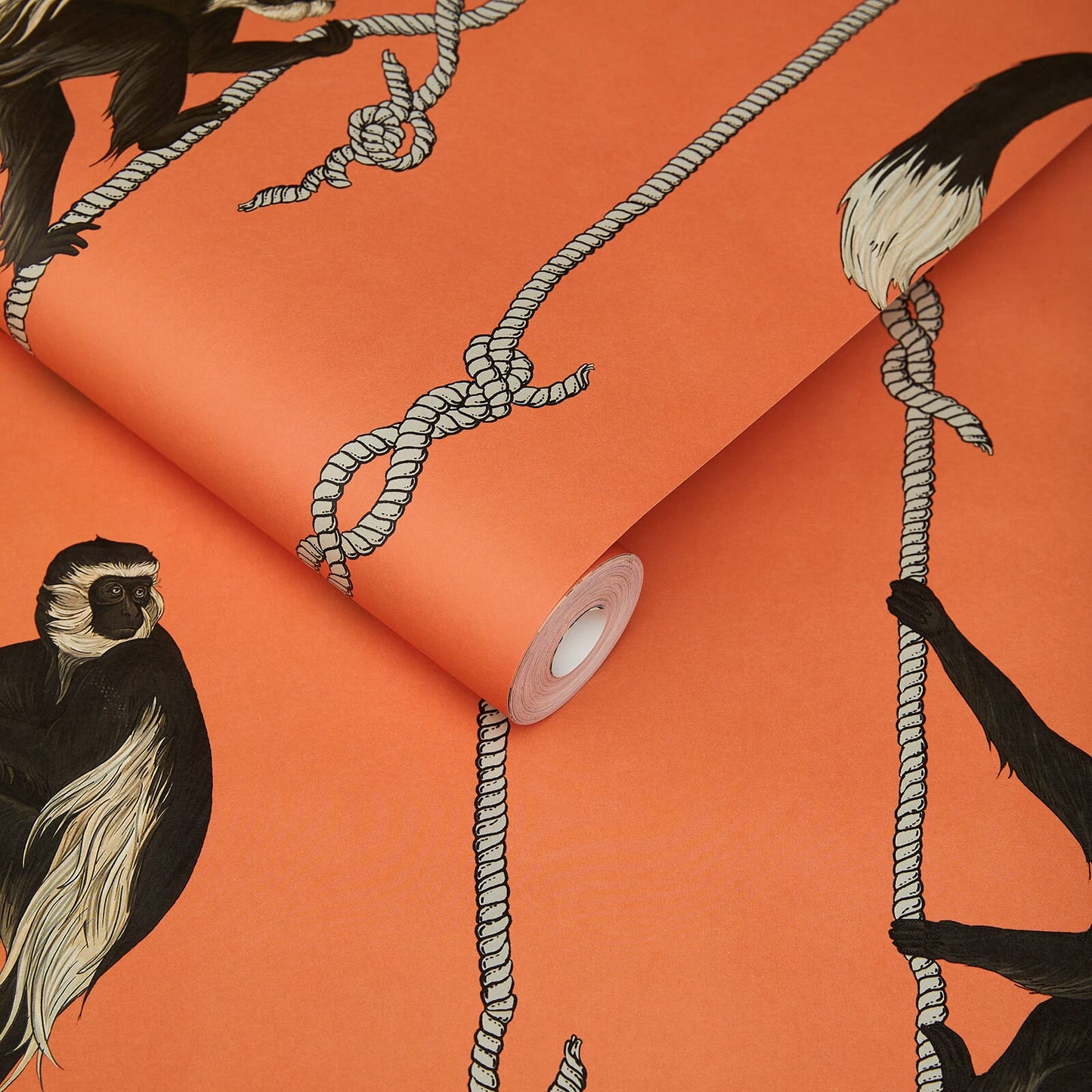 Troop Wallpaper - Salamander-Orange - House of Hackney - 1-WA-TRO-DI-OGE-XXX - Morris Wallpaper