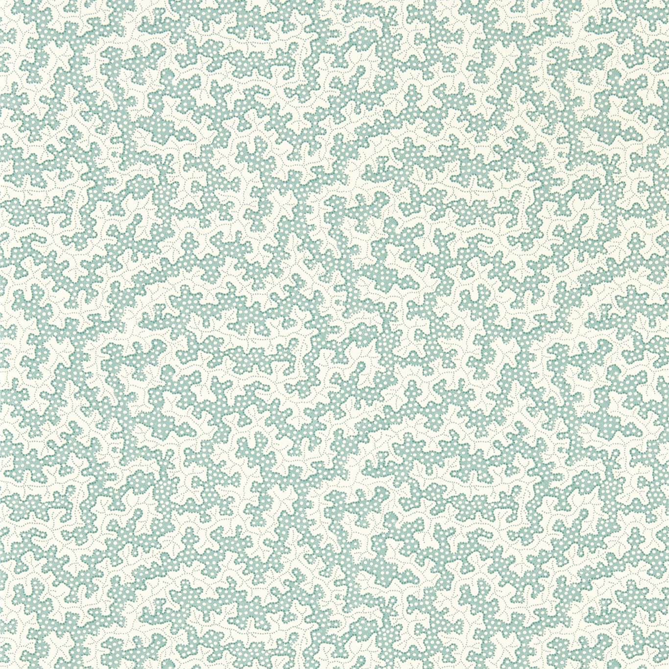 Truffle Wallpaper - Blue Clay - DABW217241 - Sanderson - Morris Wallpaper