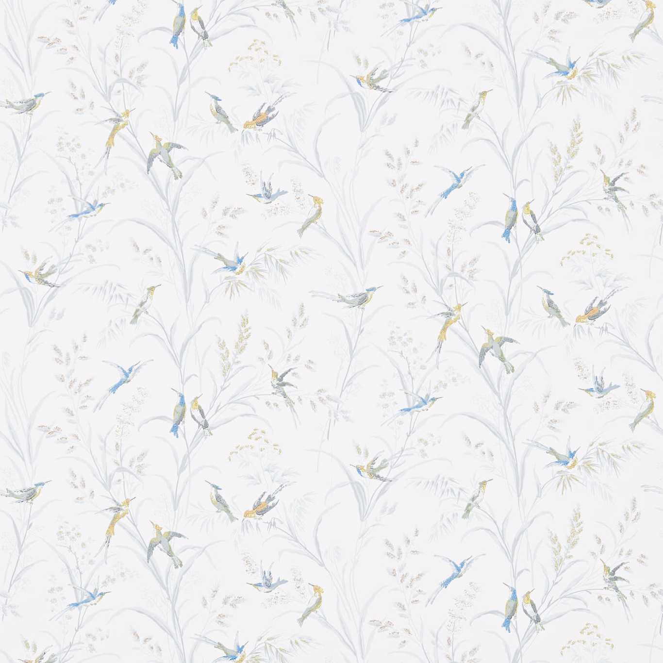 Tuileries Wallpaper - Silver/Multi - DFAB214083 - Sanderson - One Sixty - Morris Wallpaper