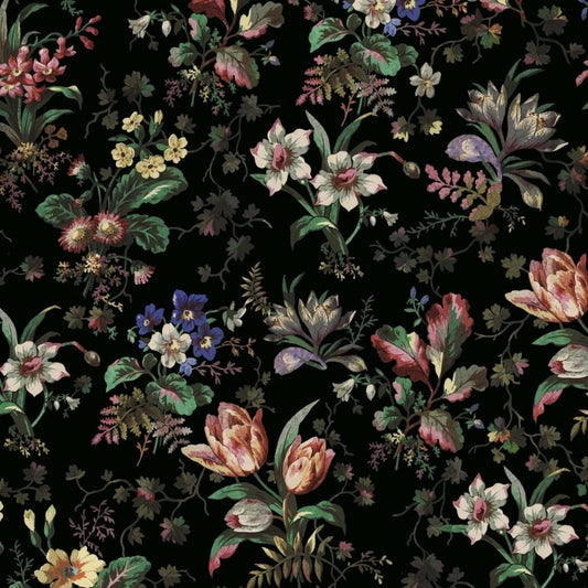 Tulipa Wallpaper - House of Hackney - 1 - WA - TUL - DI - ONX - XXX