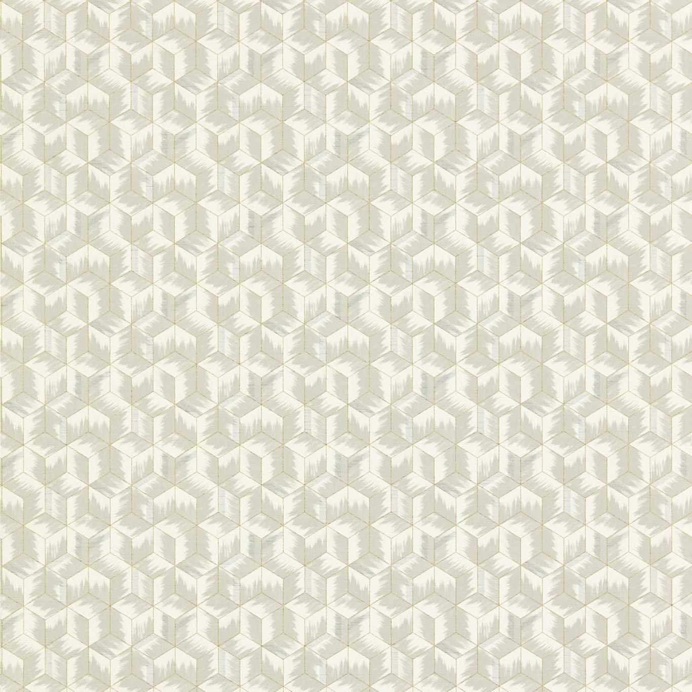 Tumbling Blocks Wallpaper - Empire Grey - ZRHW312891 - Zoffany - Morris Wallpaper