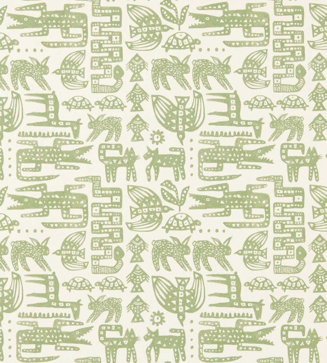 Twycross Wallpaper - Pine - Scion - NSCW113289 - Morris Wallpaper
