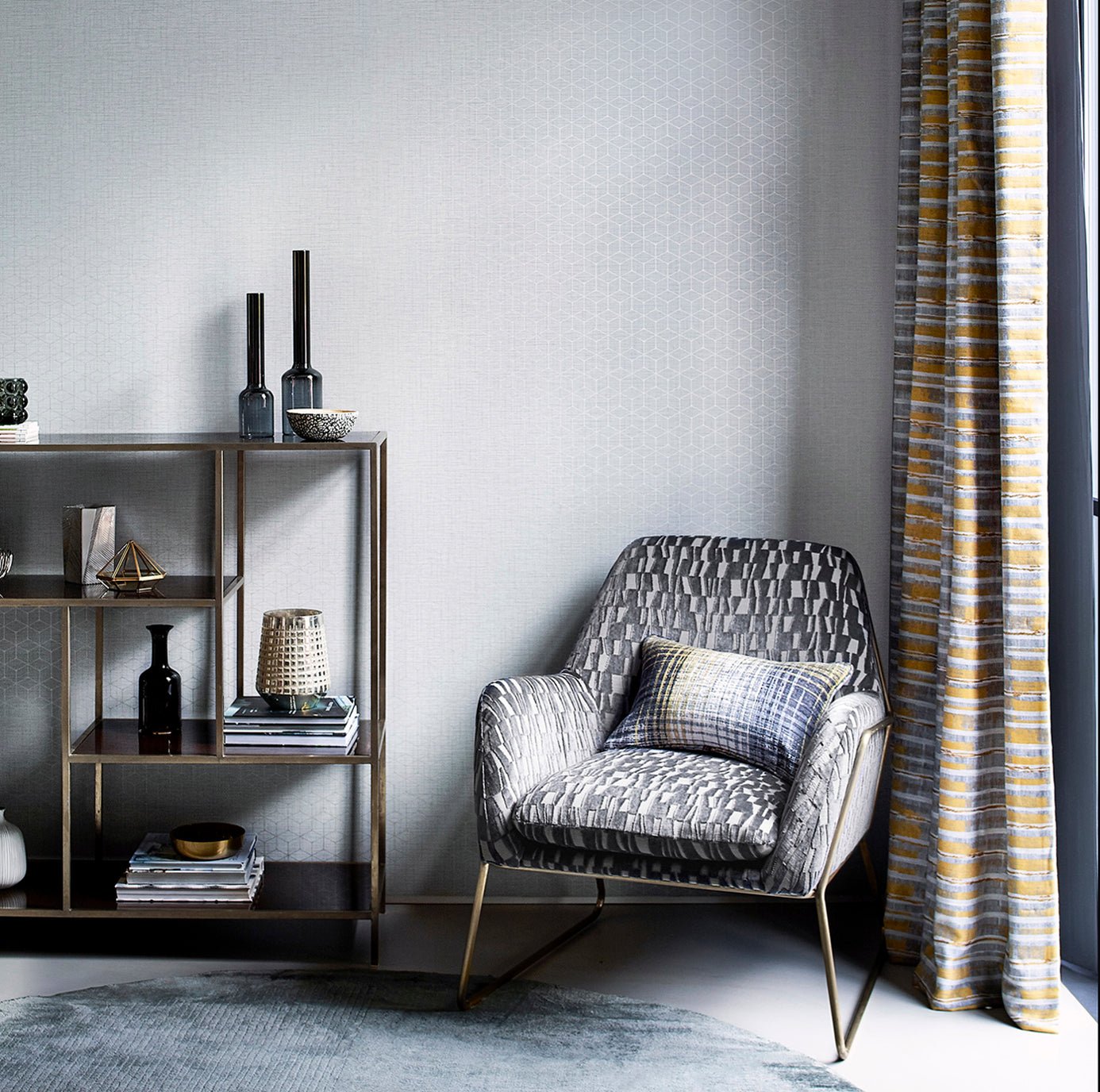Vault Wallpaper - Sesame - Harlequin - HTWW112083 - Morris Wallpaper