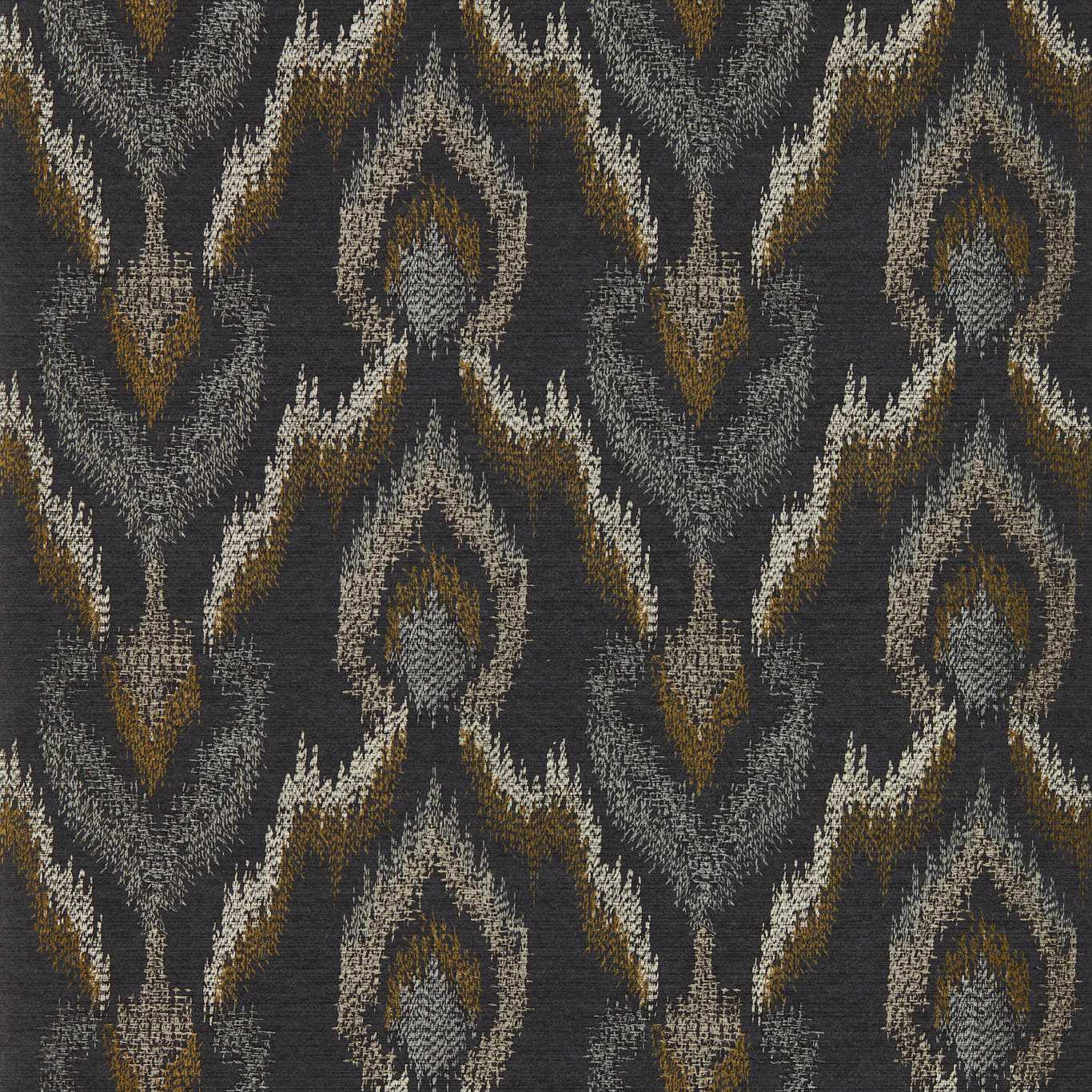Velluto Wallpaper - Noir - Clarke & Clarke - W0170/02 - Morris Wallpaper