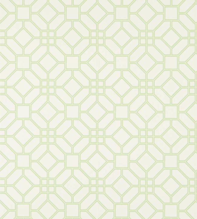 Veranda Trellis Wallpaper - Leaf - ZWOO311343 - Zoffany - Morris Wallpaper