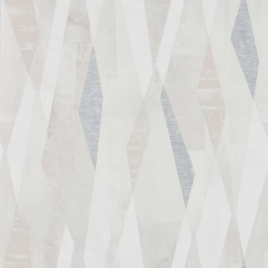 Vertices Wallpaper - Blush/Clay - Harlequin - HGEO111701 - Morris Wallpaper