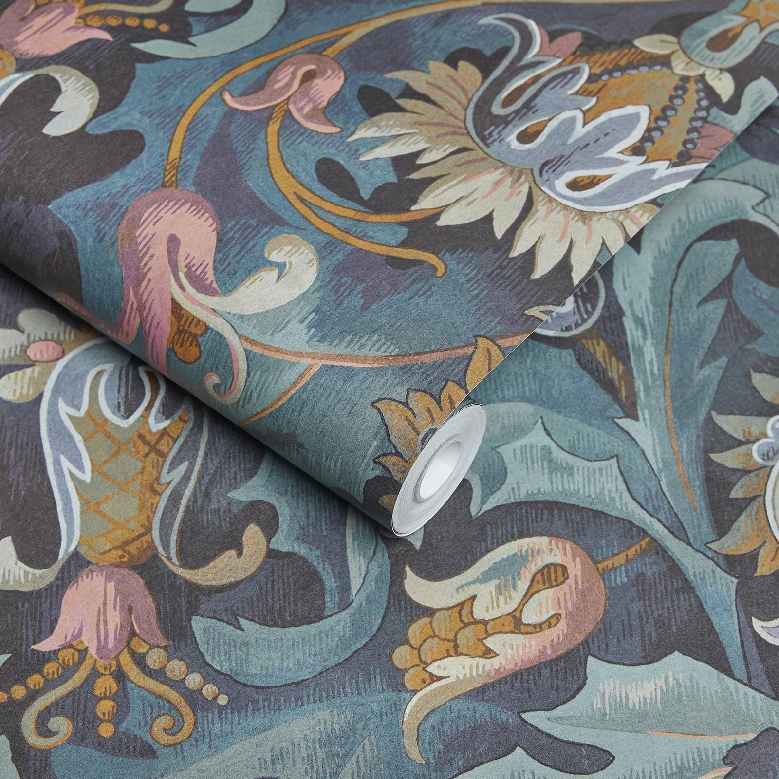 Vespertine Wallpaper - Apatite - House of Hackney - 1-WA-VSP-DI-APA-XXX - Morris Wallpaper
