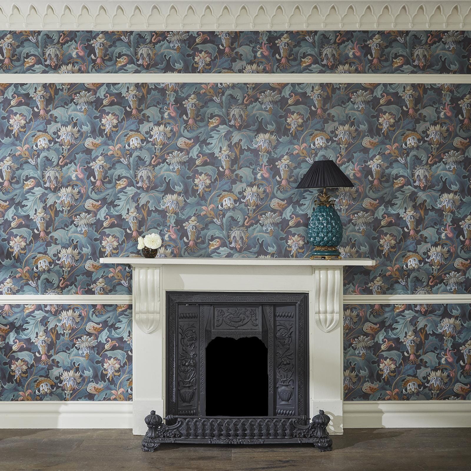 Vespertine Wallpaper - Apatite - House of Hackney - 1-WA-VSP-DI-APA-XXX - Morris Wallpaper