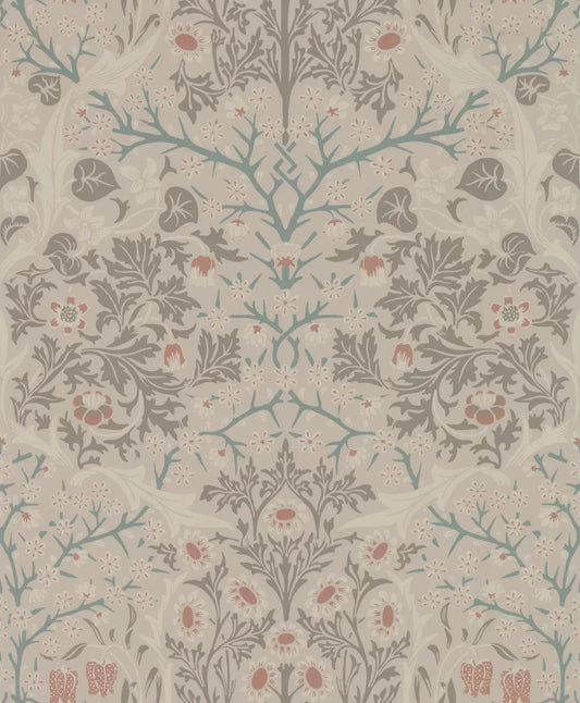 Victorian Garden Peel & Stick Wallpaper - Taupe - NW44506