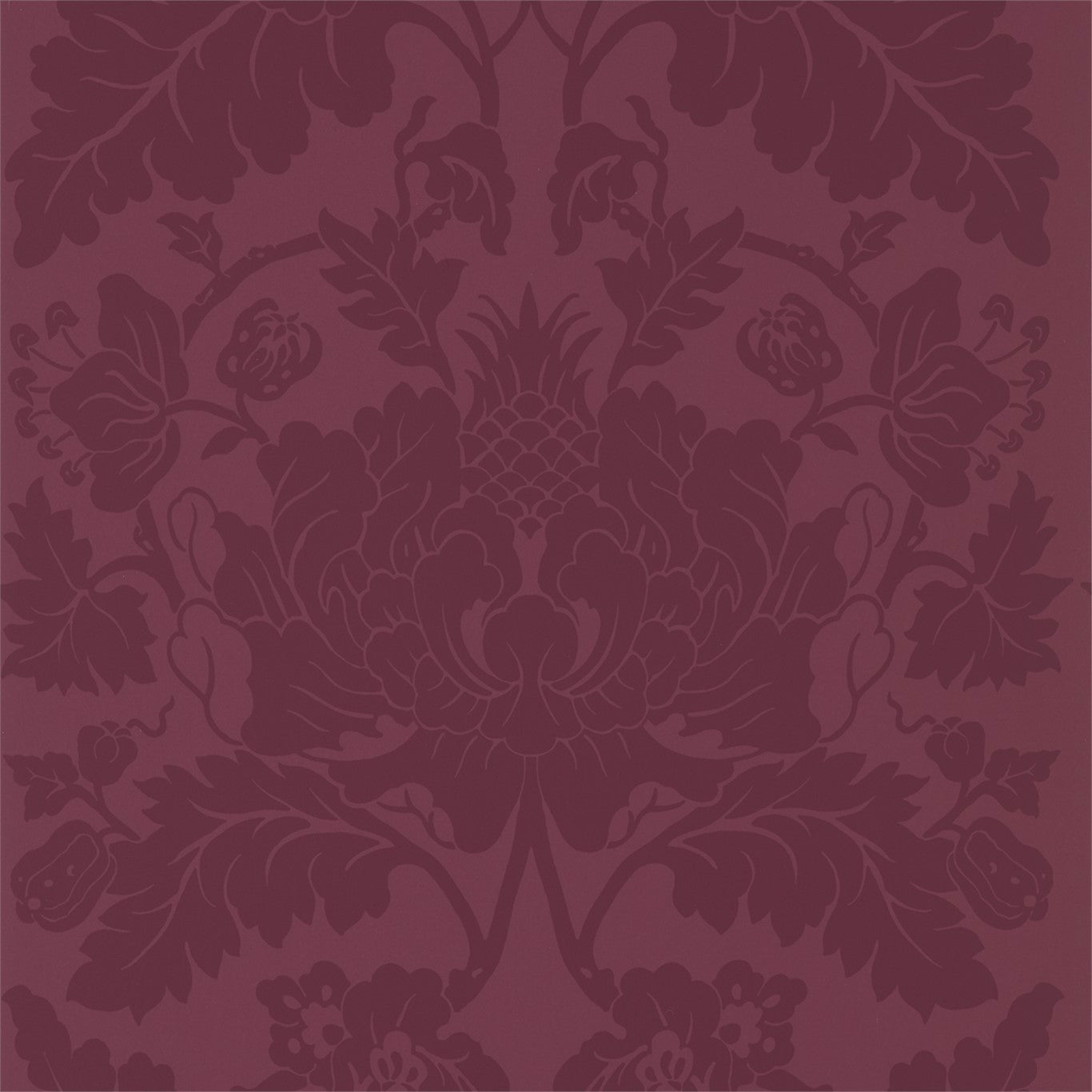 Villandry Wallpaper - Cinnabar - ZPAL312700 - Zoffany - Morris Wallpaper